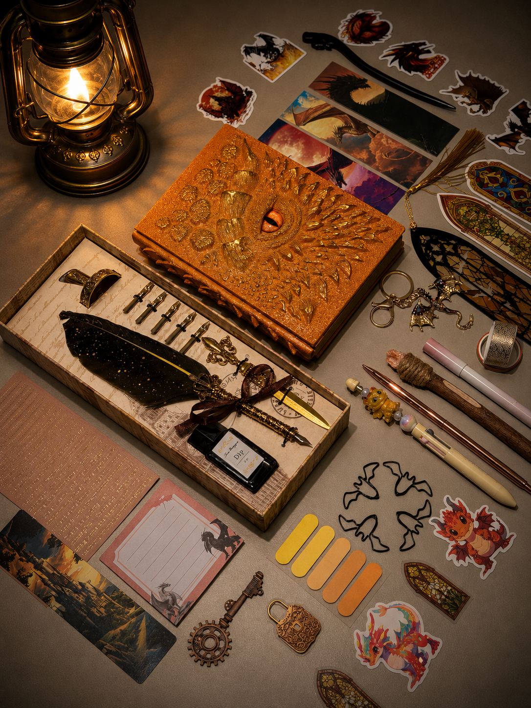 Imperial Dragon Writing Set 🐲