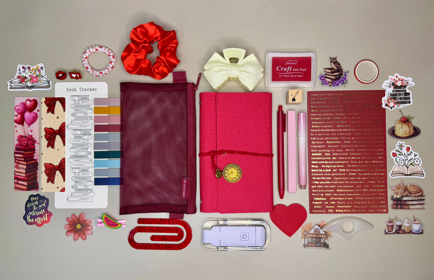 Red Bookish Bundle 🌹