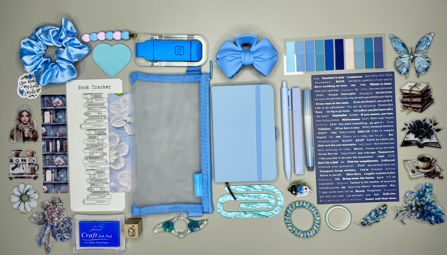 Light Blue Bookish Bundle 🦋