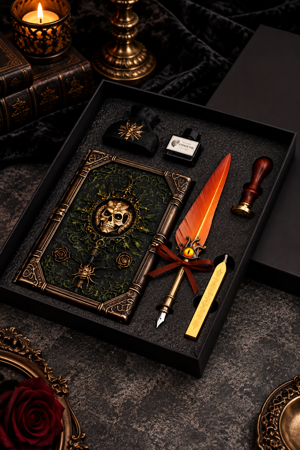 Gothic Skull Gift Box