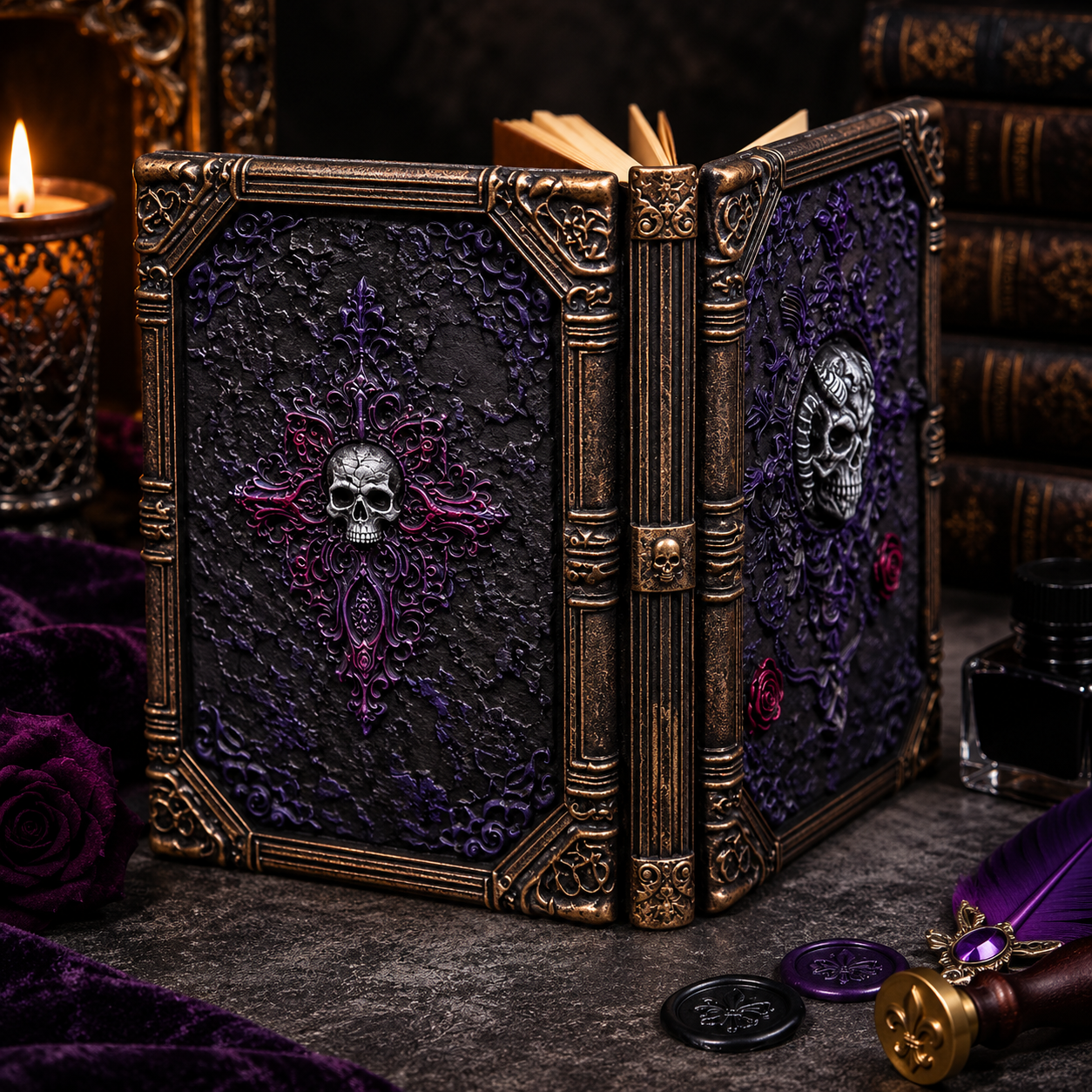 Gothic Skull Gift Box