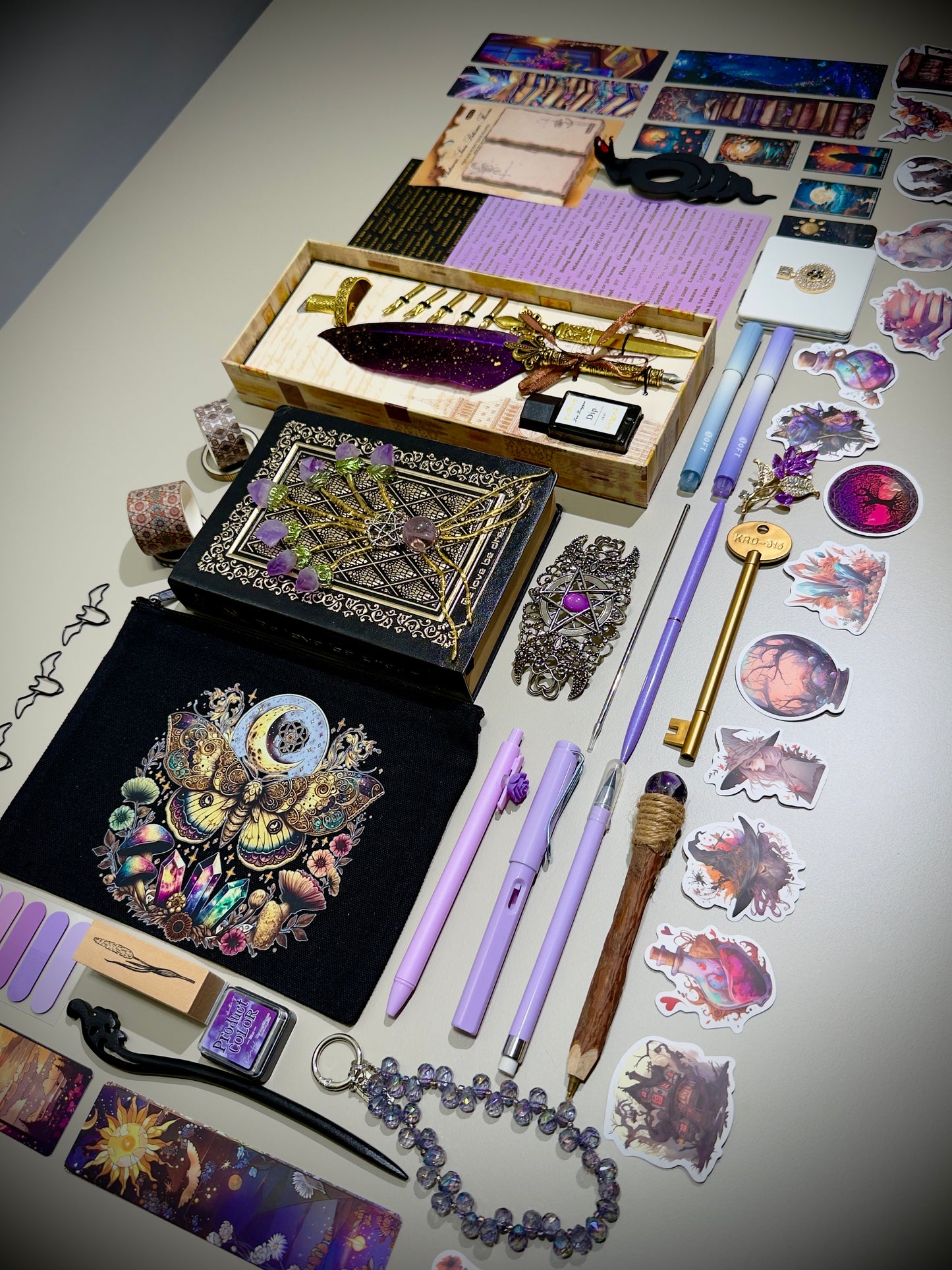 Amethyst Eclipse Writing Ritual 🪶