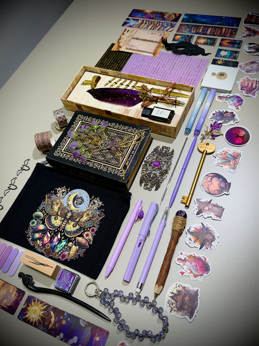 Amethyst Eclipse Writing Ritual 🪶