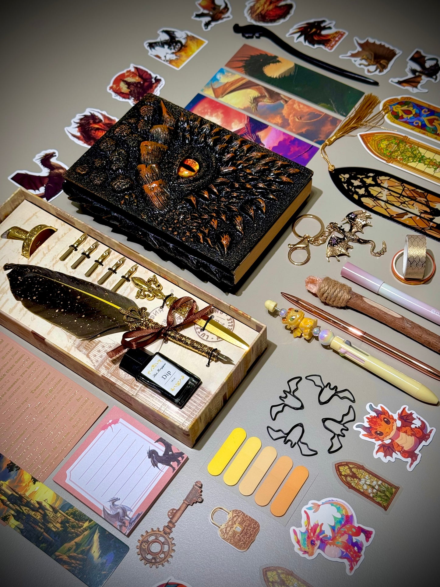 Imperial Dragon Writing Set 🐲