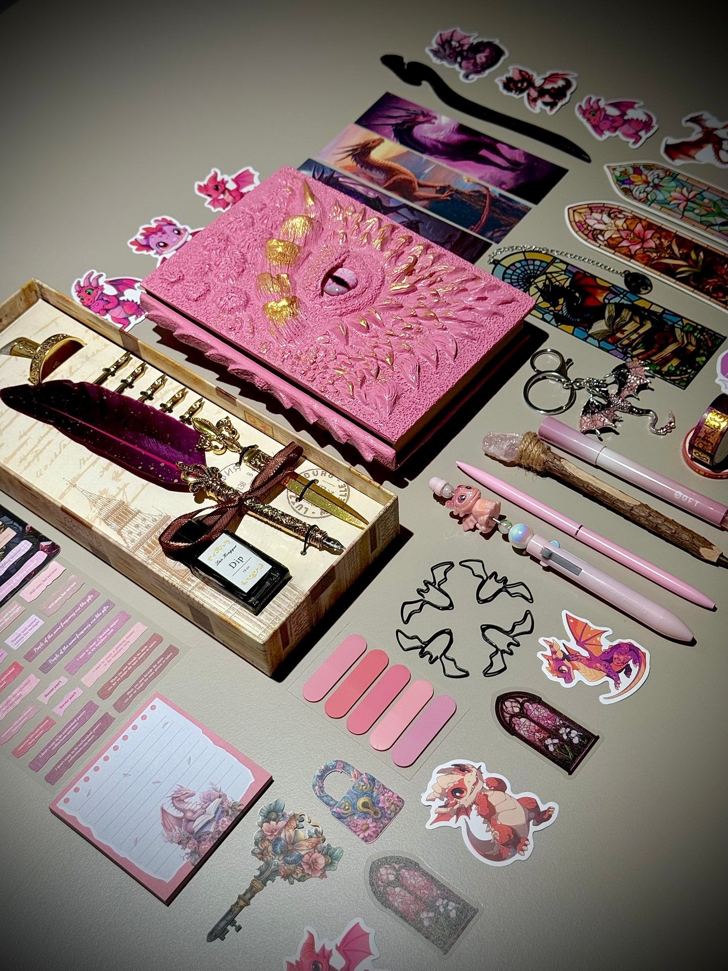 Imperial Dragon Writing Set 🐲