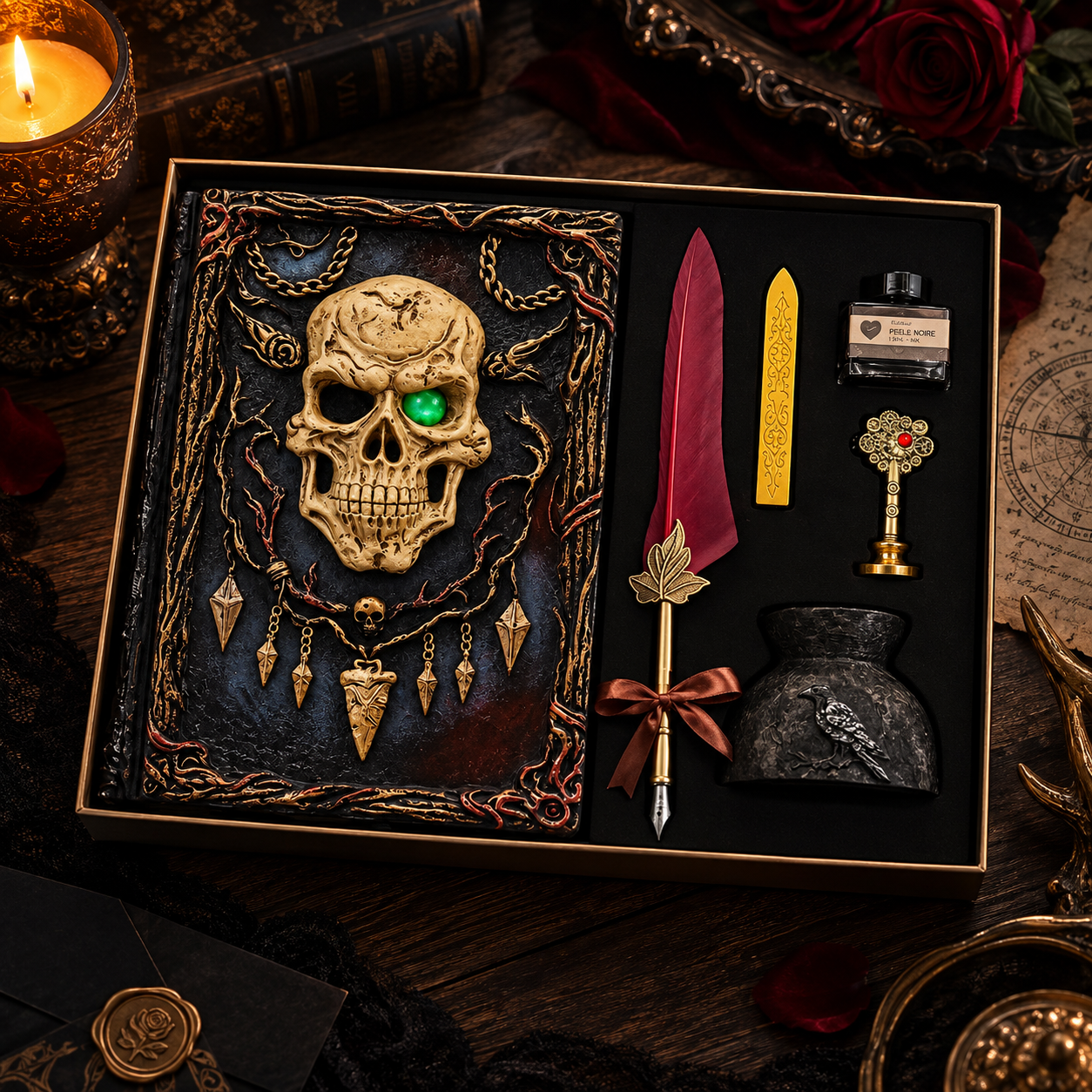 Ancient Skull Gift Box