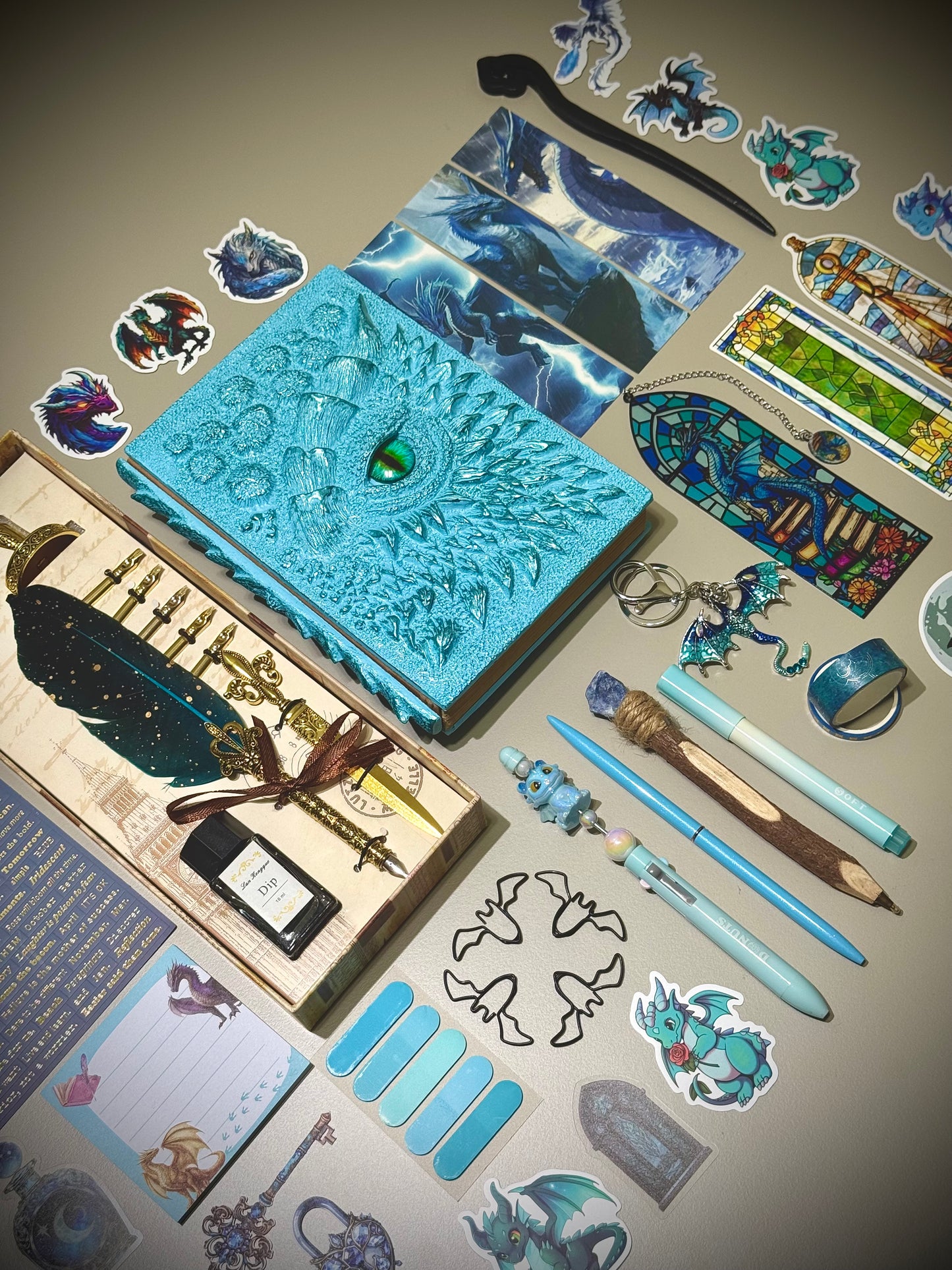 Imperial Dragon Writing Set 🐲