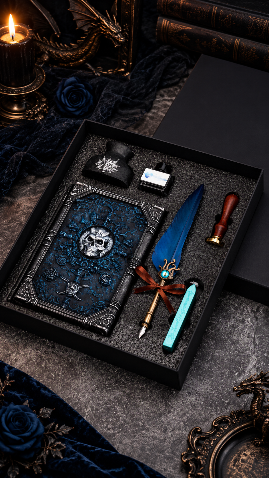 Gothic Skull Gift Box
