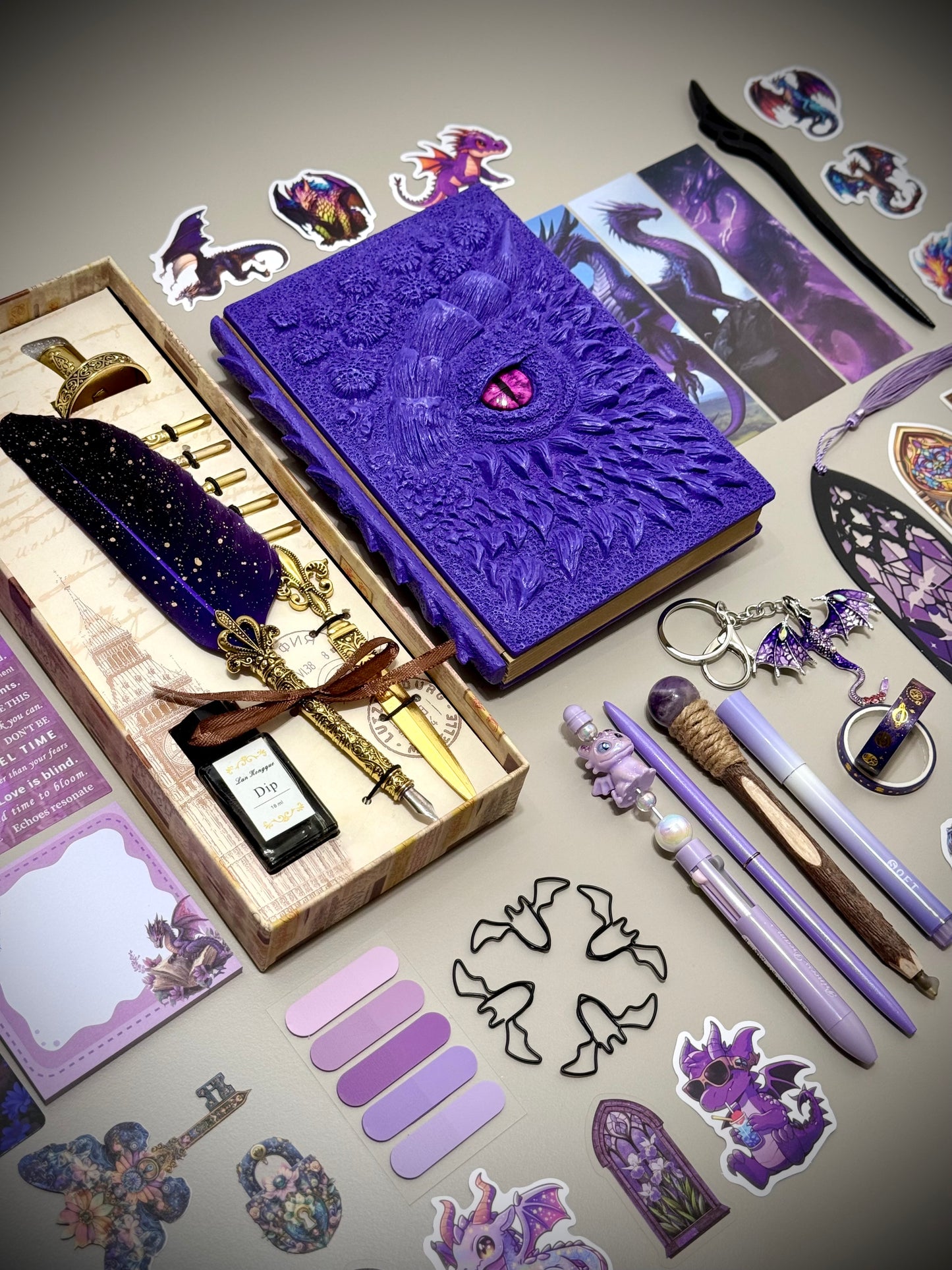 Imperial Dragon Writing Set 🐲
