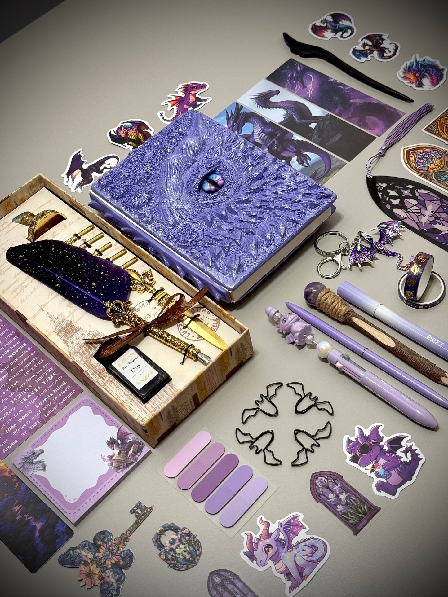Imperial Dragon Writing Set 🐲
