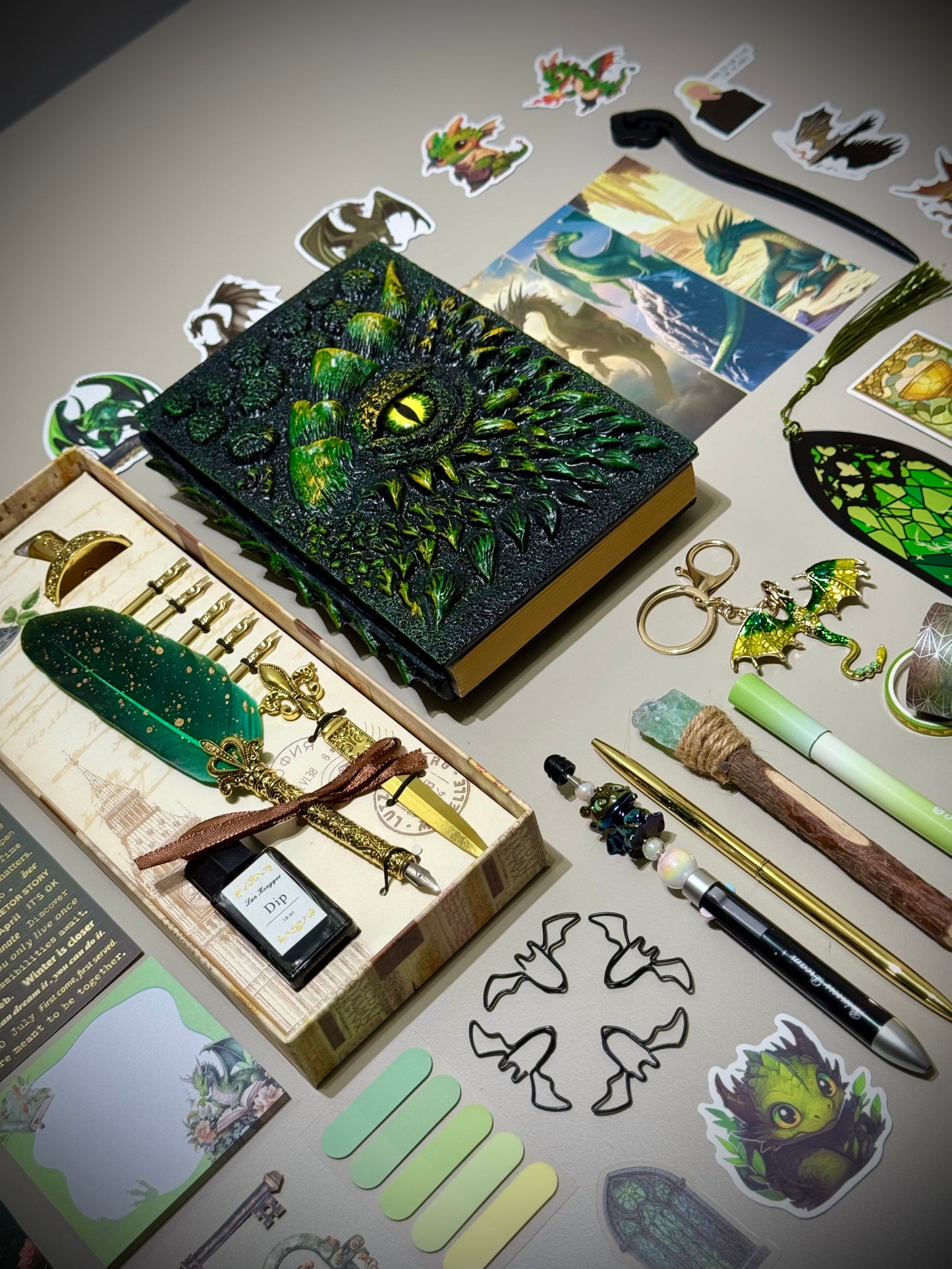 Imperial Dragon Writing Set 🐲