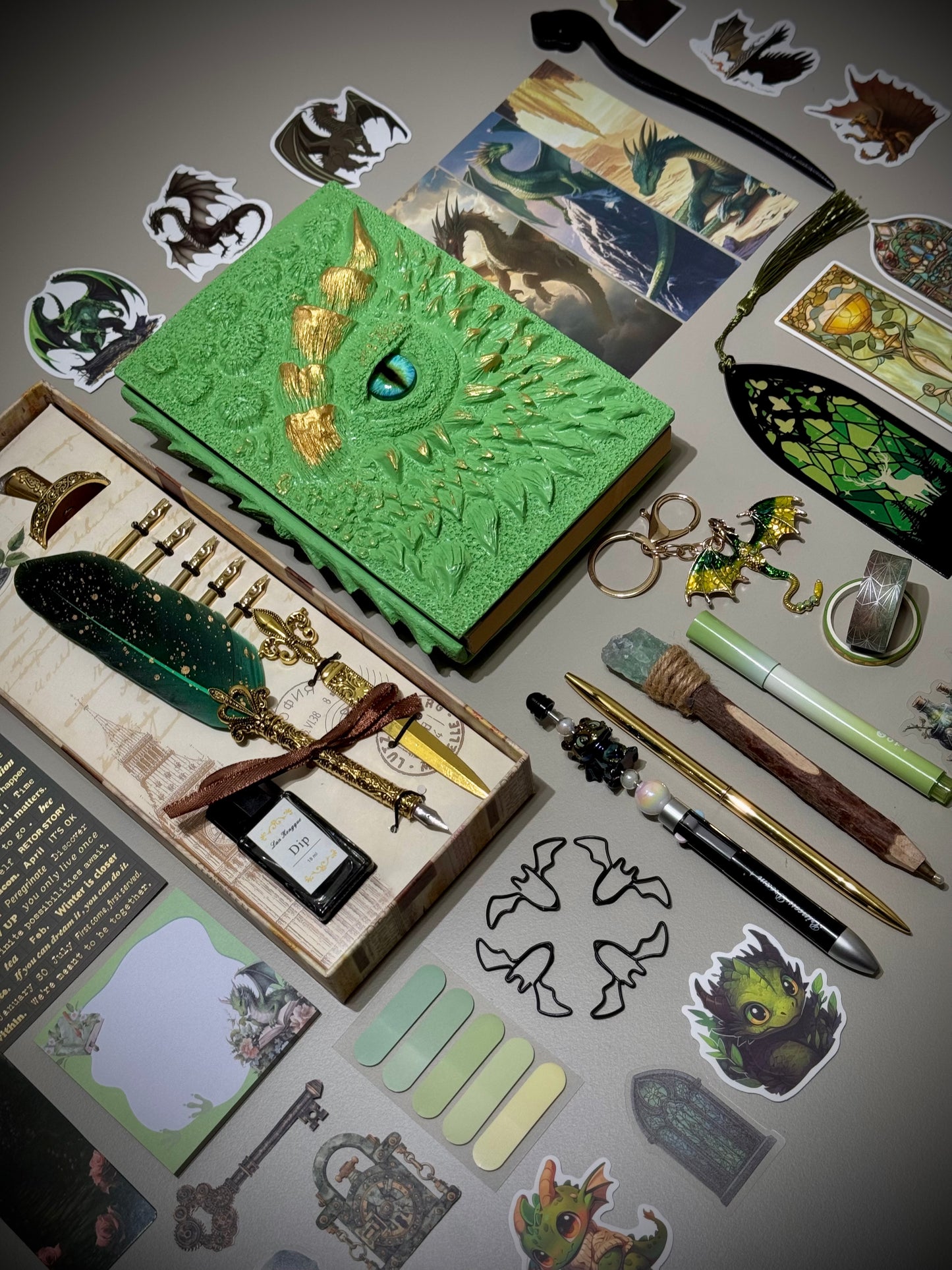 Imperial Dragon Writing Set 🐲