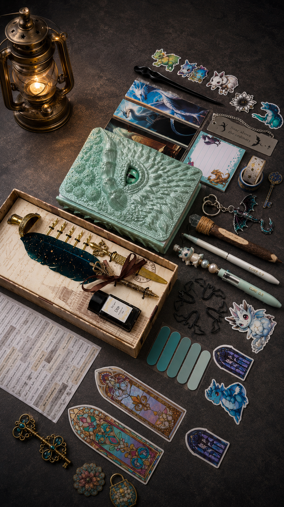 Imperial Dragon Writing Set 🐲