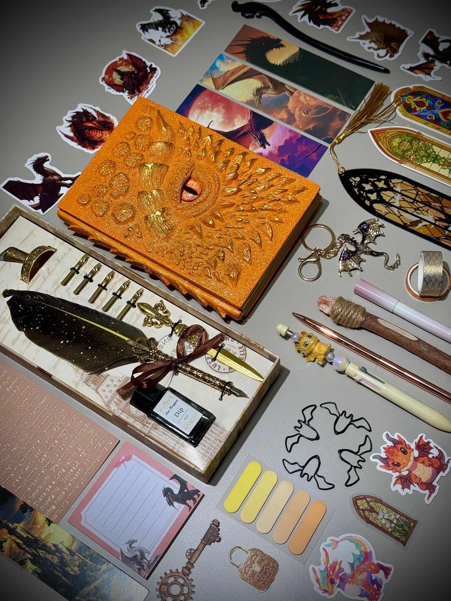 Imperial Dragon Writing Set 🐲