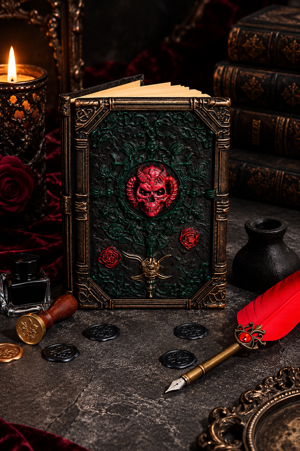 Gothic Skull Gift Box