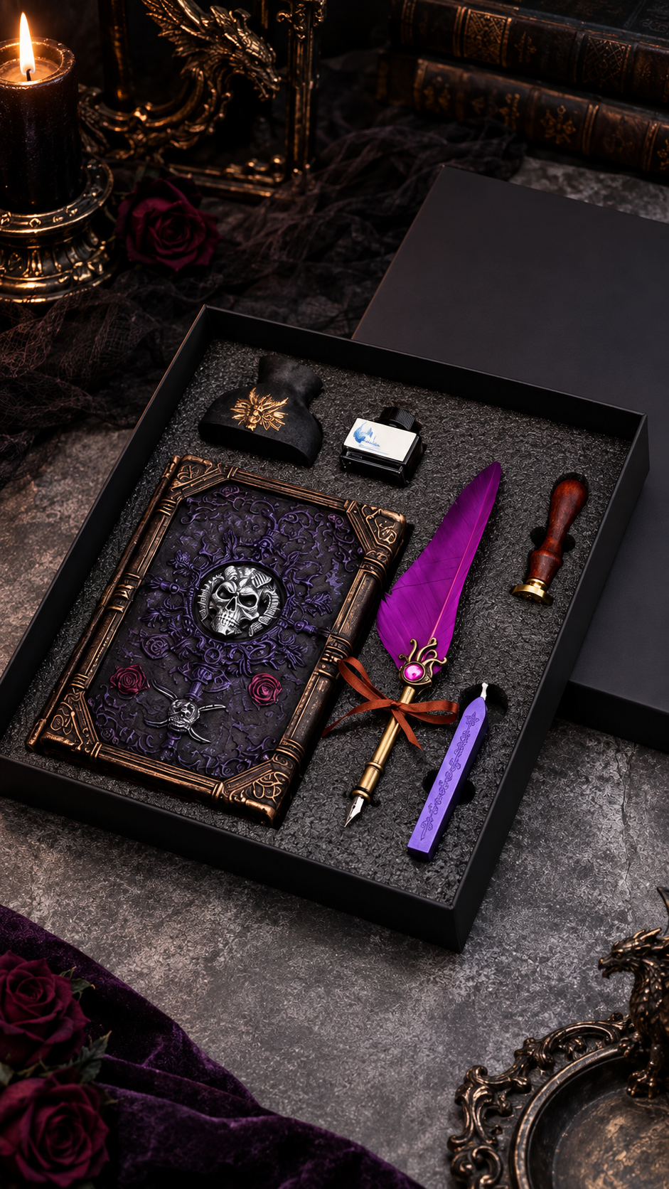 Gothic Skull Gift Box