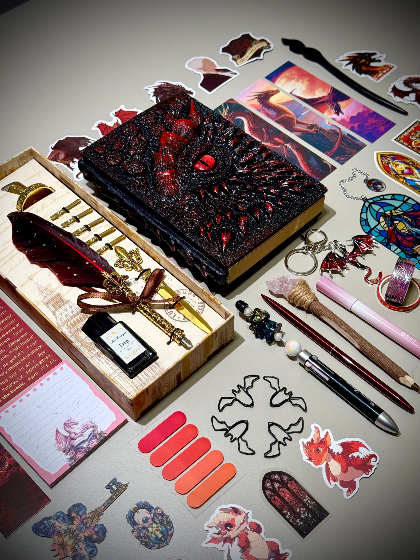 Imperial Dragon Writing Set 🐲