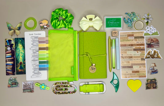 Lime Green Bookish Bundle 🍋‍🟩