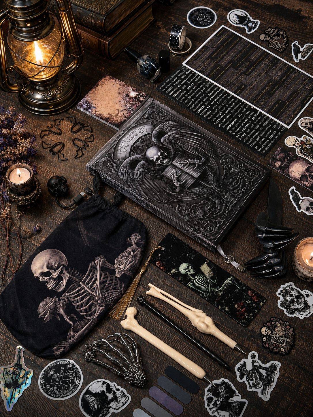 Step 1: Choose your journal 📓
Step 2: I create your bundle ☠️