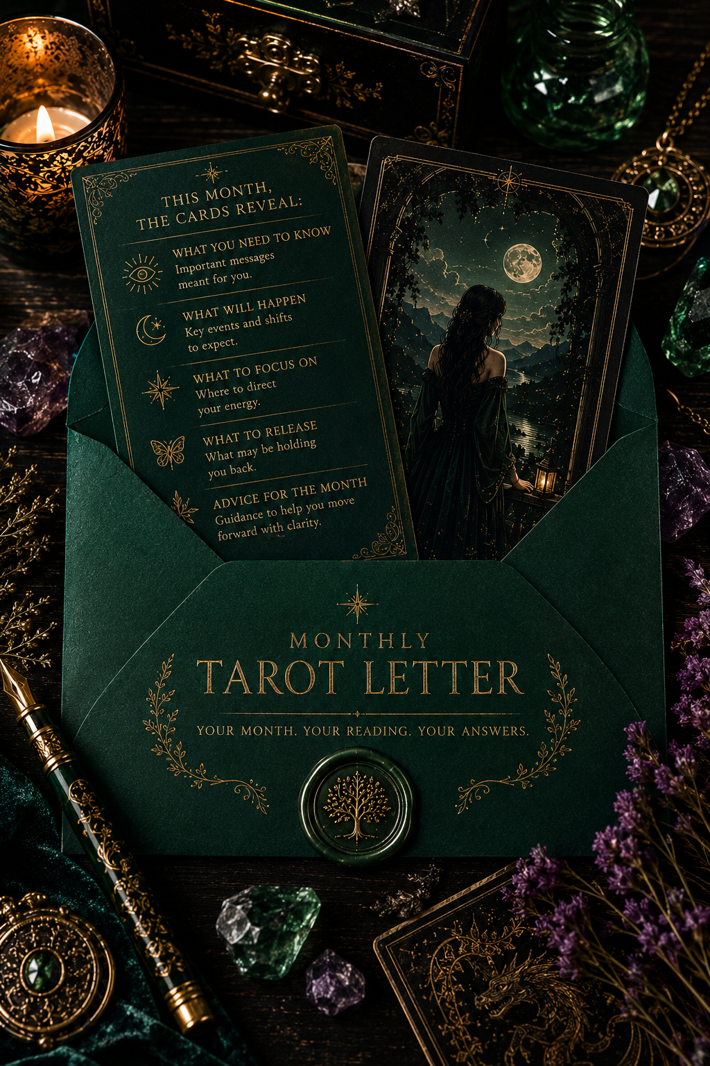 Monthly Tarot Letter — Subscription