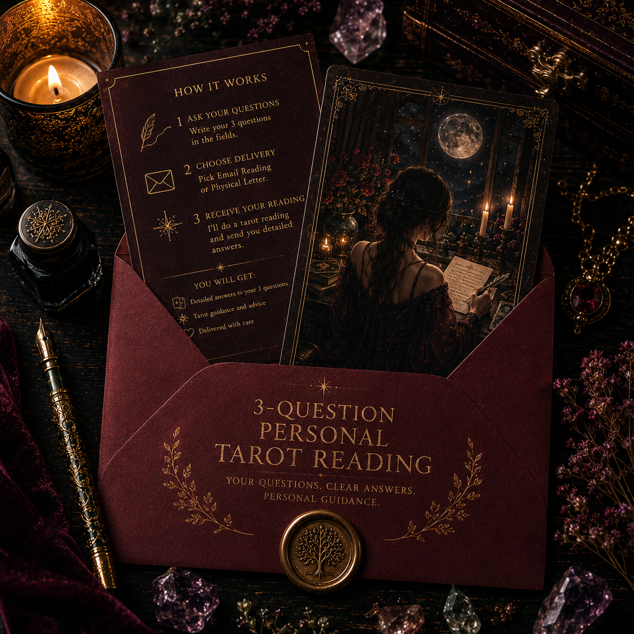 3-Question Personal Tarot Reading