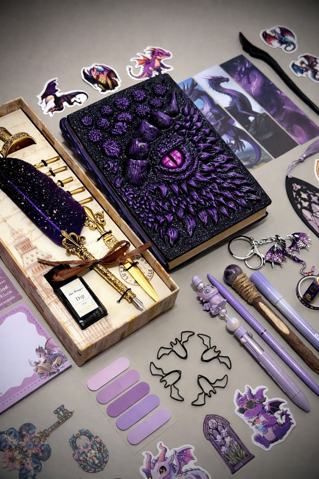 Imperial Dragon Writing Set 🐲