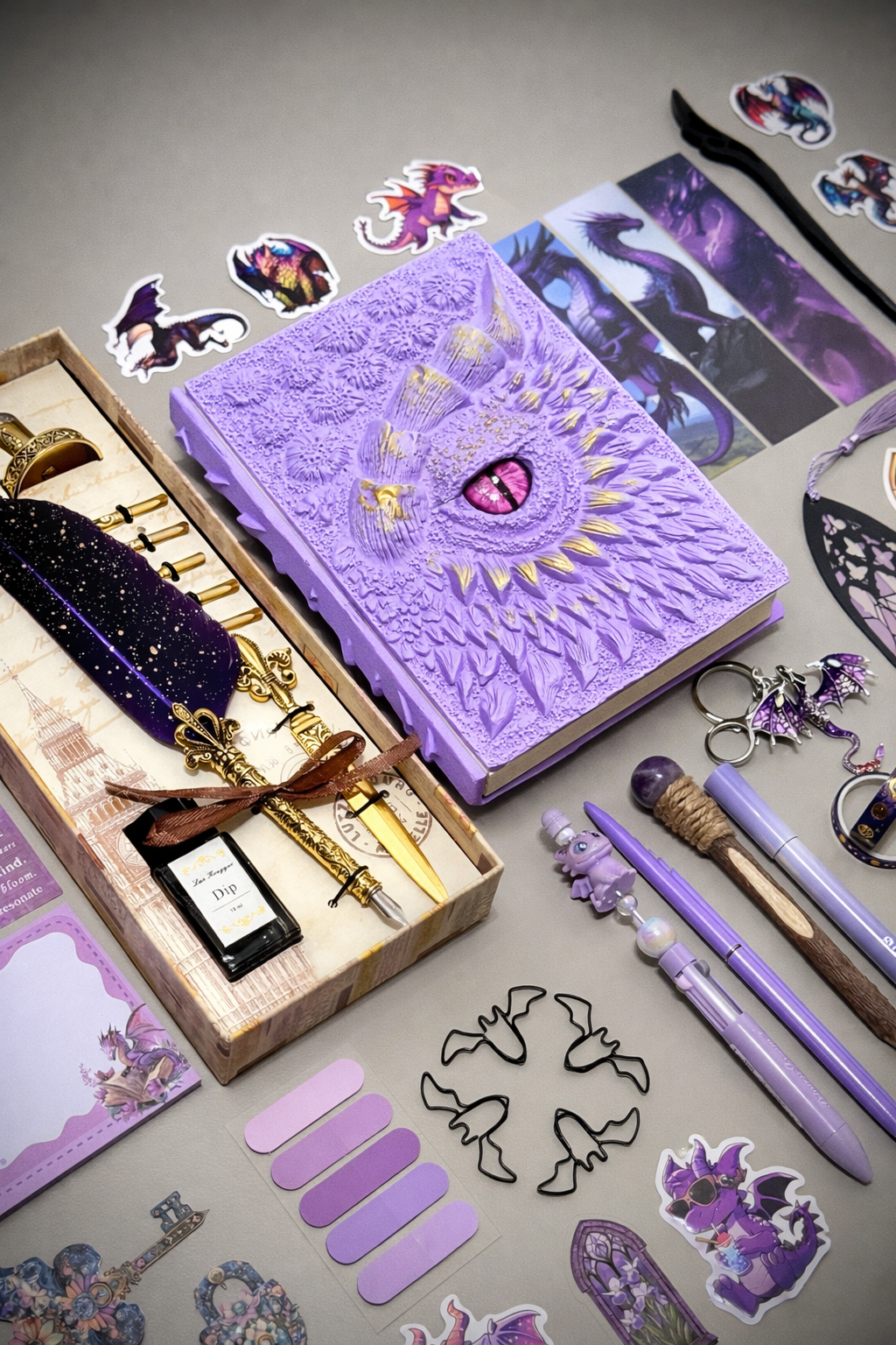 Imperial Dragon Writing Set 🐲