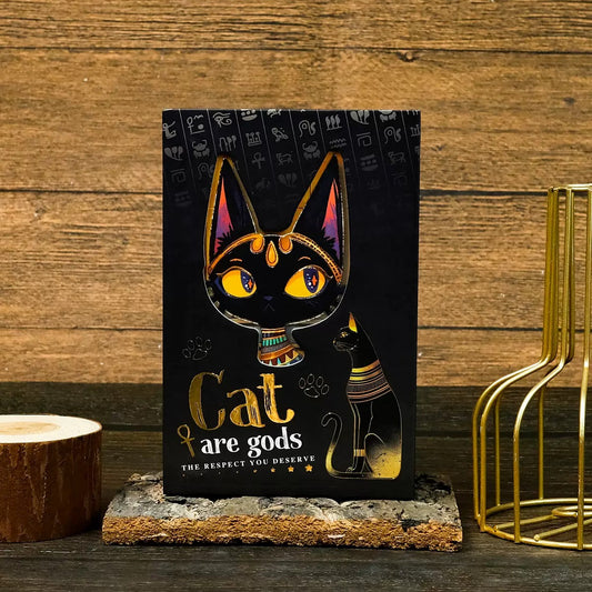 Black Cat Spiral Notebook – “Meowgical Thoughts” Journal